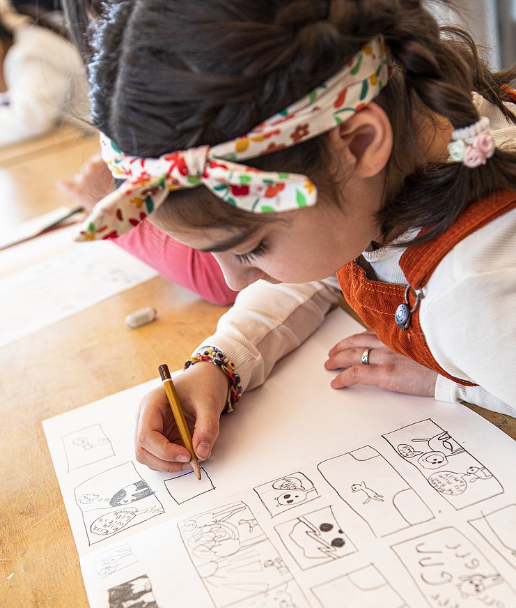 Bijbehorende foto voor activiteit De kunst van het tekenen en schilderen